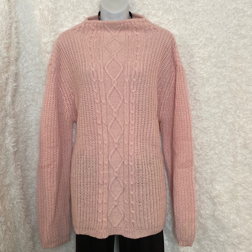Pink Sz XL Tunic Sweater